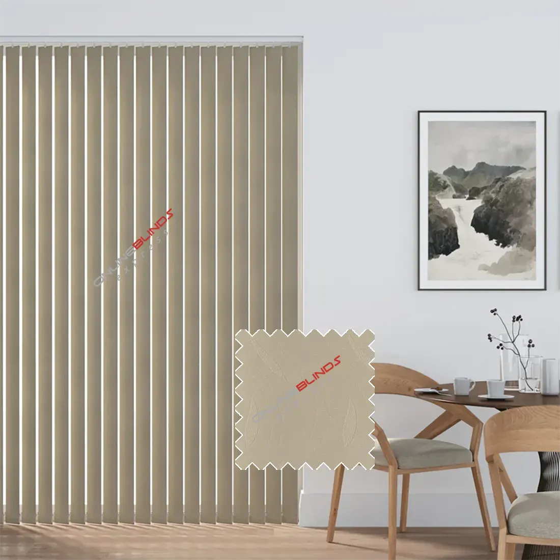 Henley Beige - Replacement Slats - Online Blinds Express