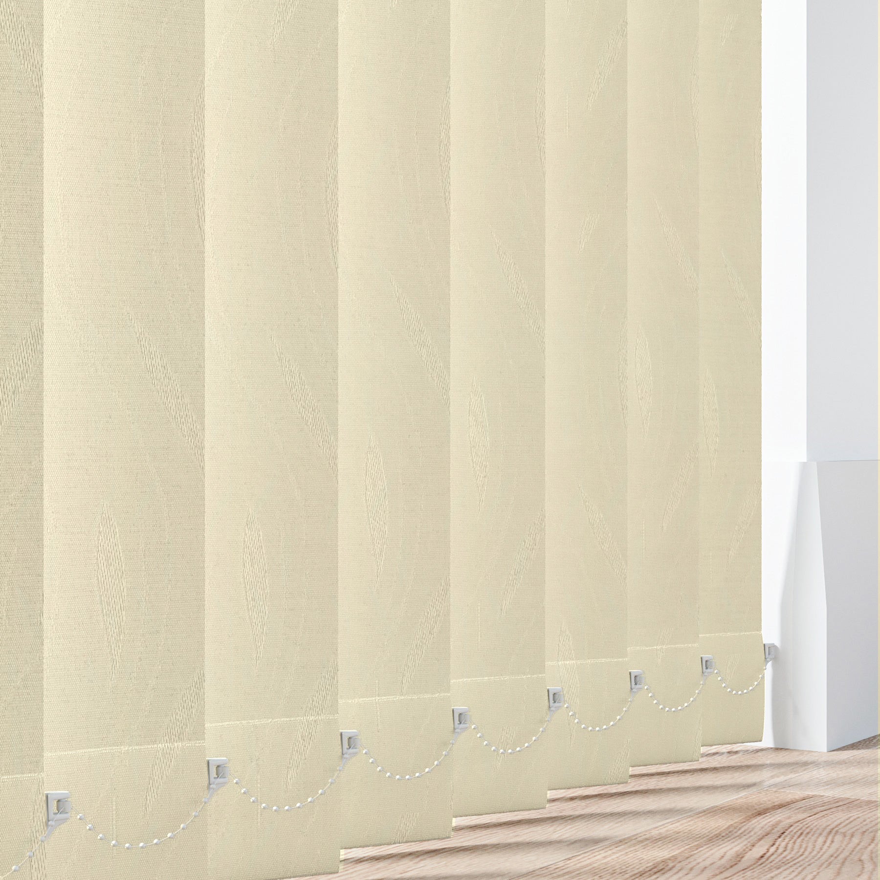 Henley Cream - Vertical Blinds