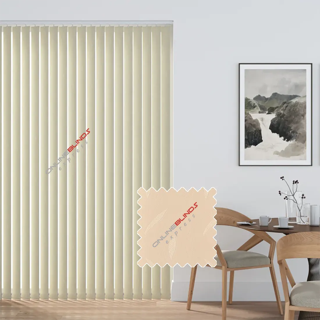 Henley Cream - Replacement Slats - Online Blinds Express