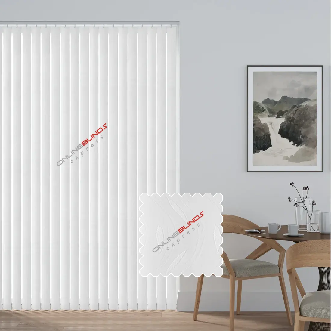 Henley White - Replacement Slats - Online Blinds Express