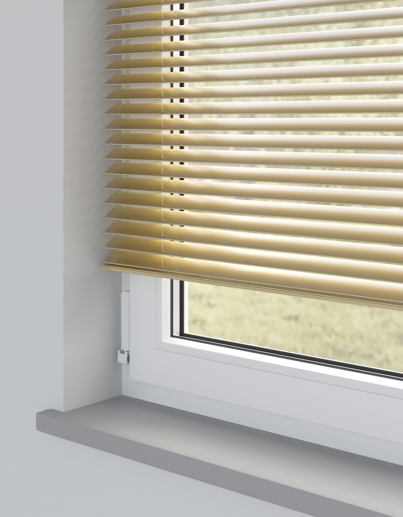 Honey Standard Metal Venetian Blind