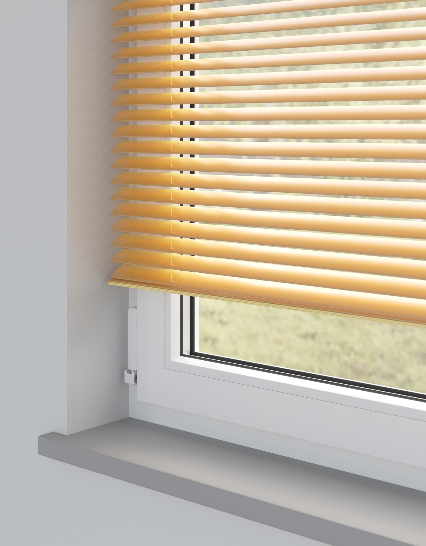 Indian Yellow Standard Metal Venetian Blind - Online Blinds Express