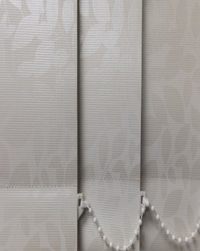 ISLA IVORY - PVC Waterproof Blackout Vertical Blinds