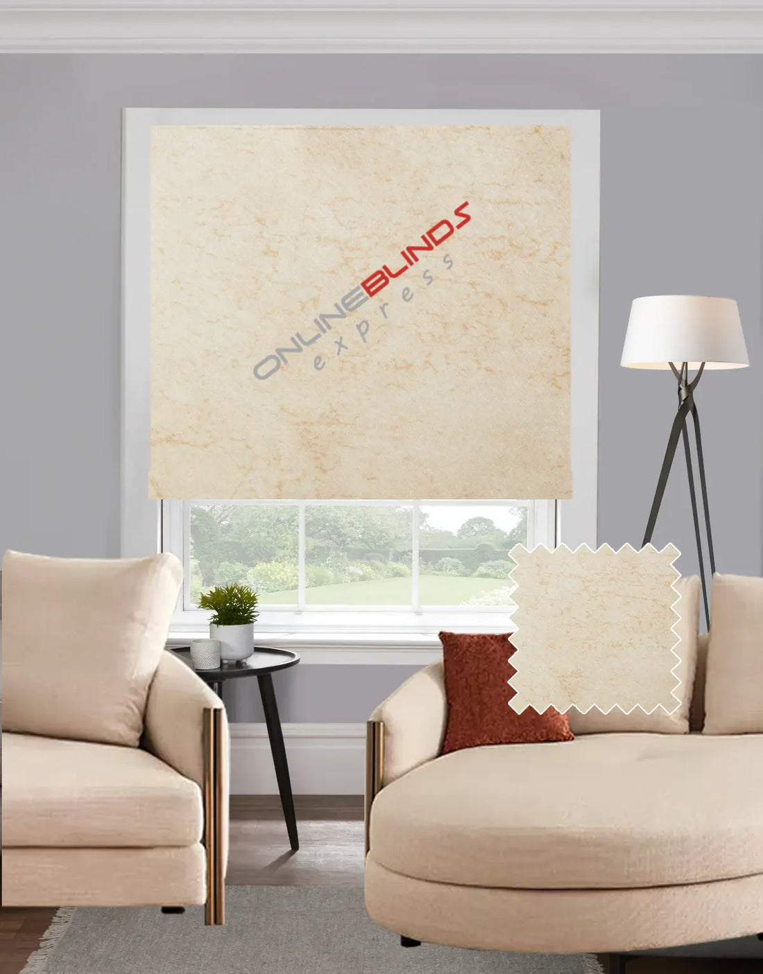 Istanbul Mink EB - Roman Blind - Online Blinds Express