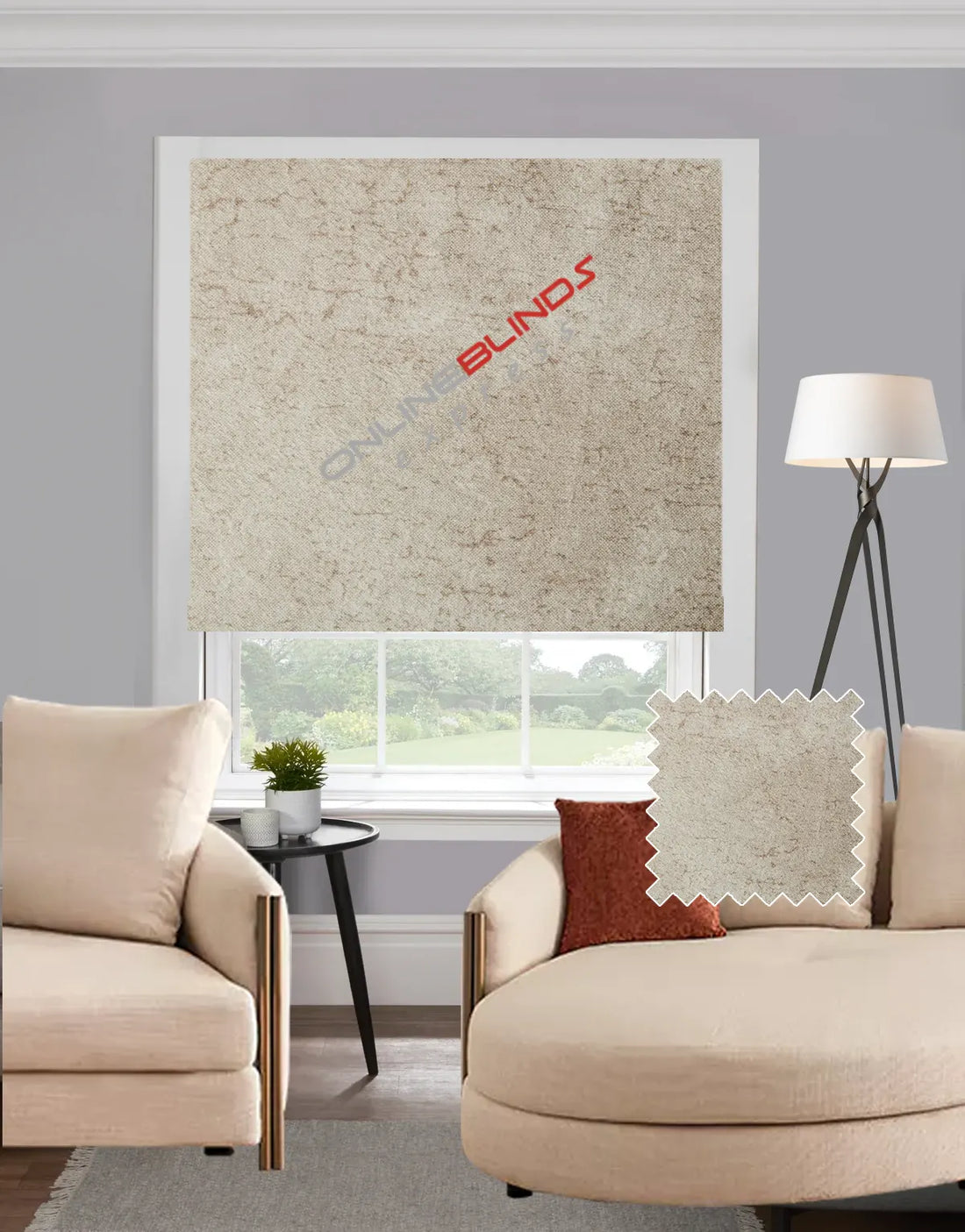 Istanbul Oatmeal EB - Roman Blind - Online Blinds Express