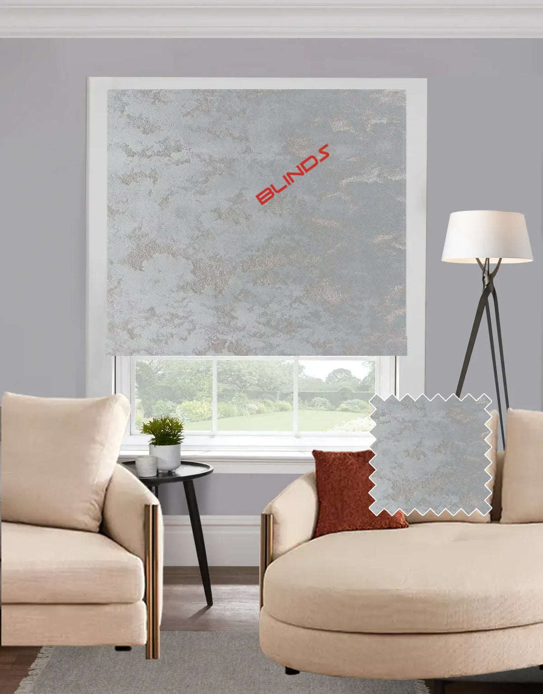 Izmir Glacier EB - Roman Blind - Online Blinds Express