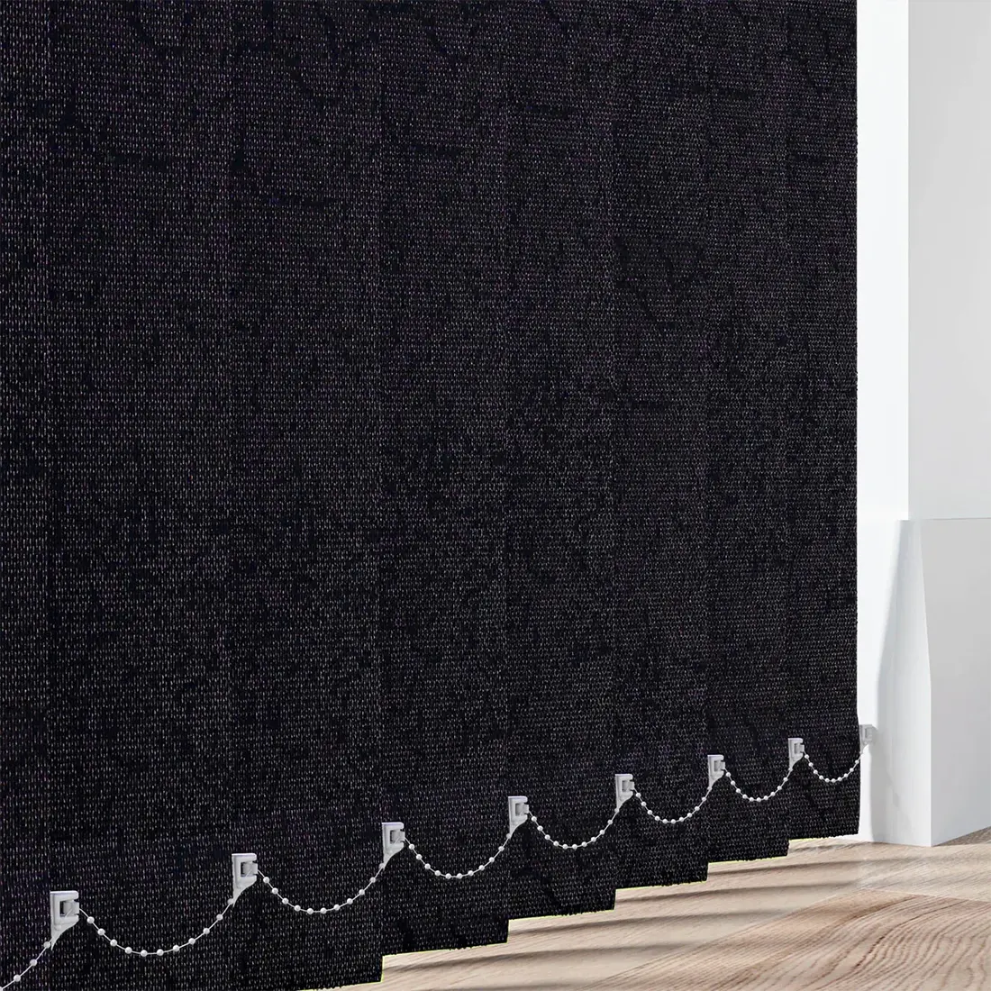 Lahore Black PVC Waterproof Replacement Slats - Online Blinds Express