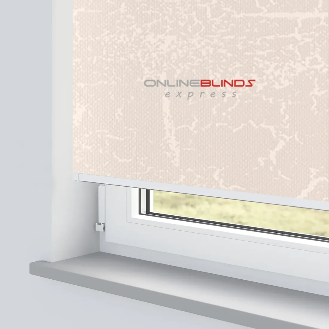 LAHORE CREAM MOTORISED ROLLER BLIND - Online Blinds Express