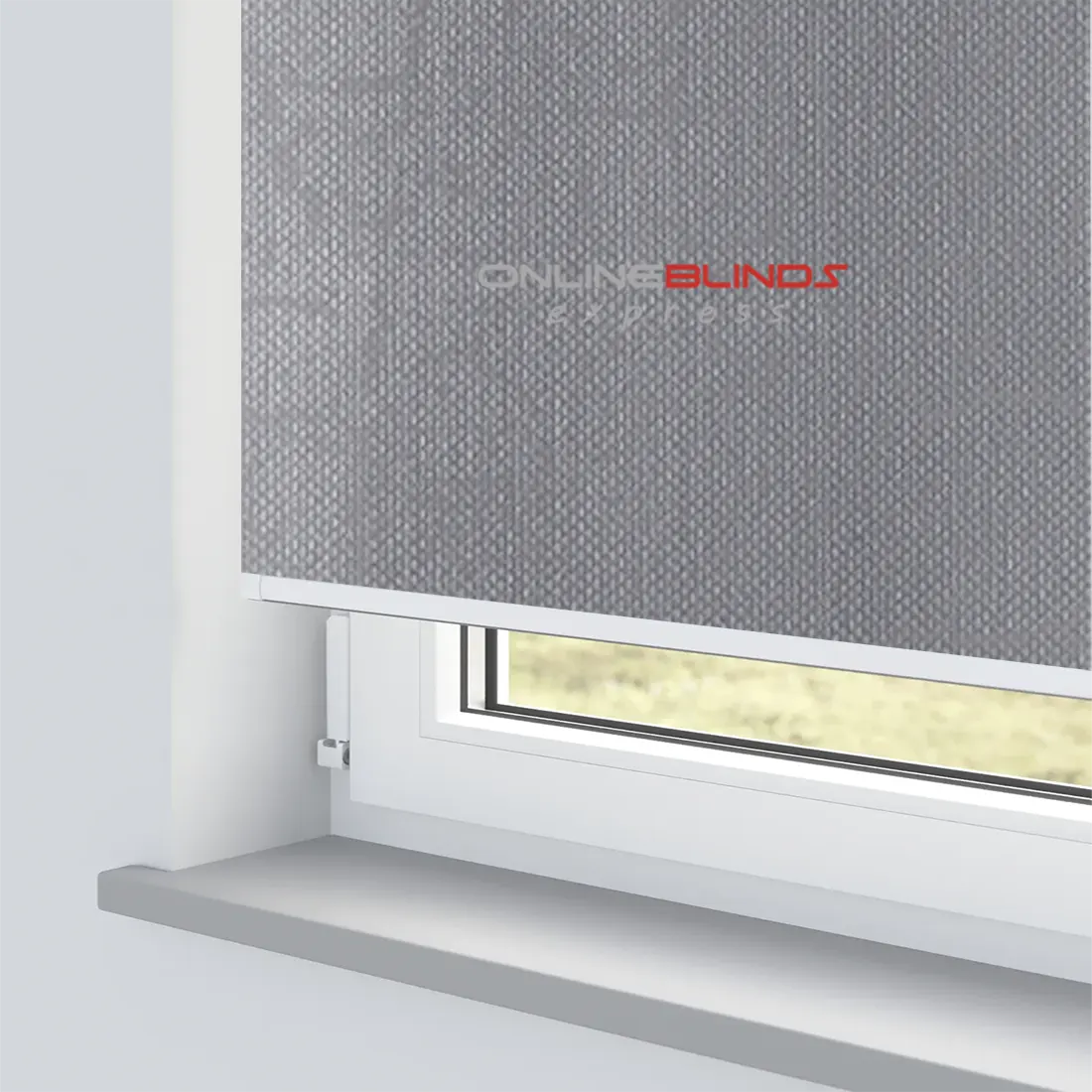 LAHORE GREY MOTORISED ROLLER BLIND - Online Blinds Express