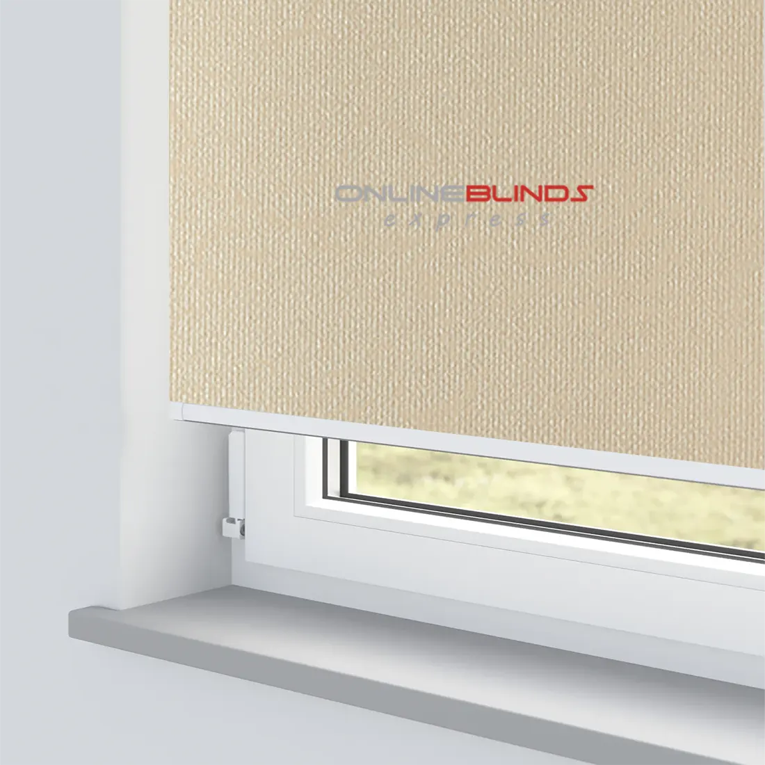 LAHORE IVORY MOTORISED ROLLER BLIND - Online Blinds Express