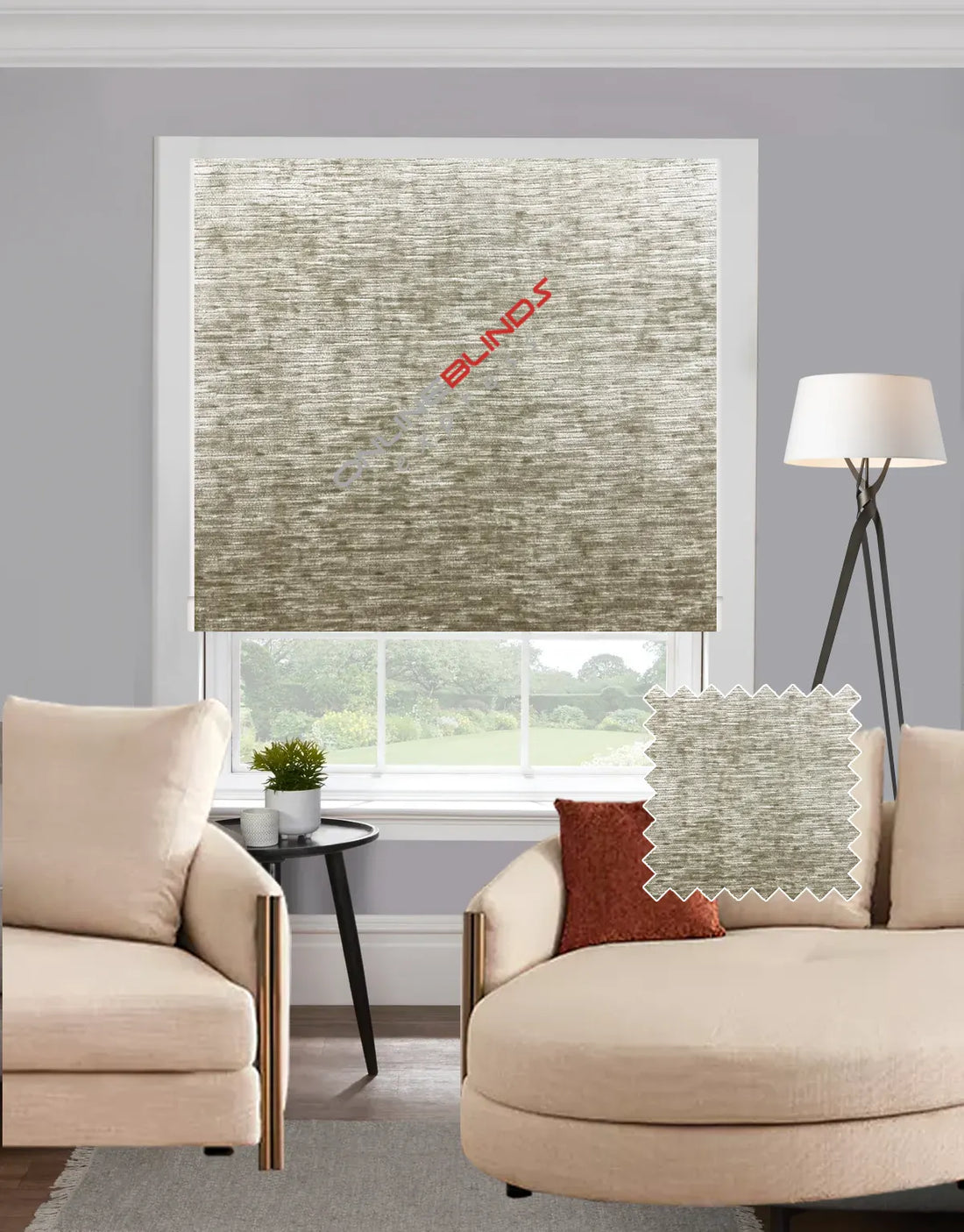 Litie Luna EB - Roman Blind - Online Blinds Express