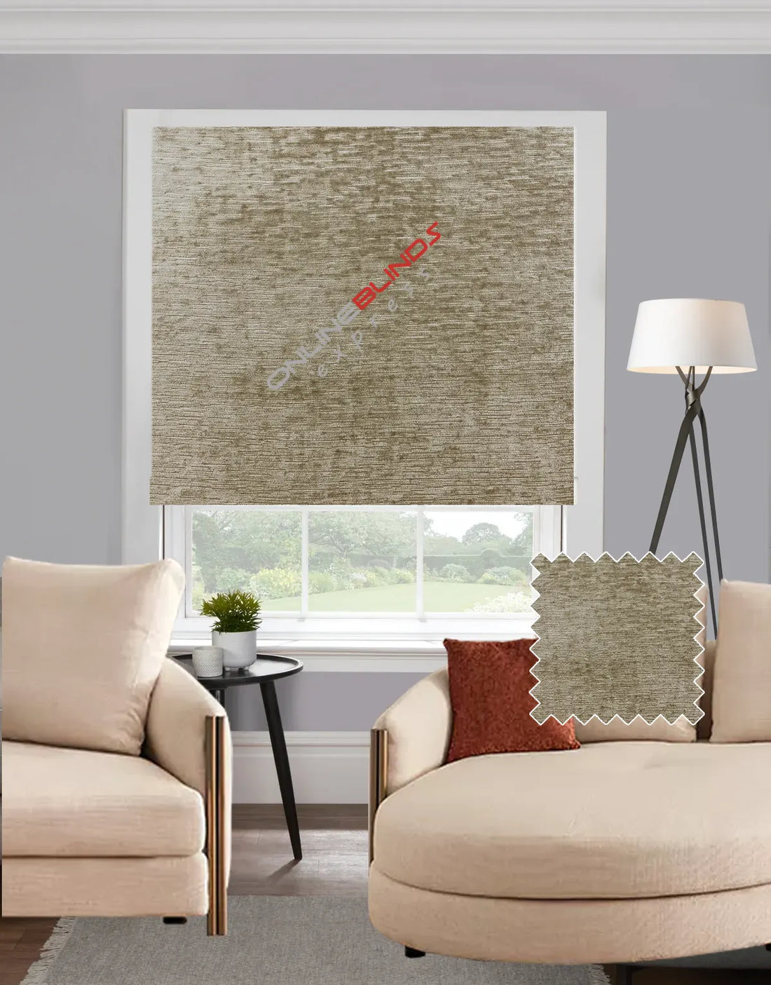 Litie Mouse EB - Roman Blind - Online Blinds Express