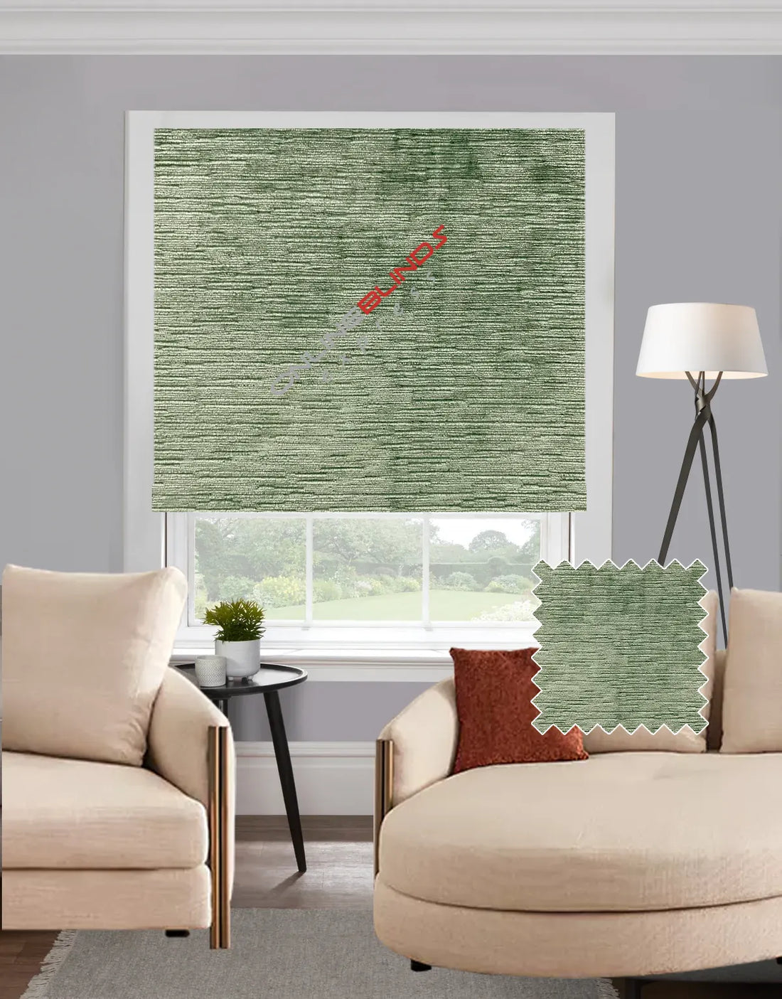 Litie Turtle EB - Roman Blind - Online Blinds Express