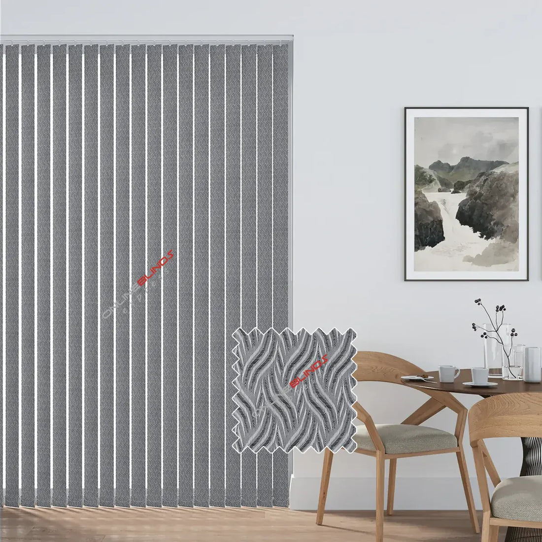 Marina Black - Replacement Slats - Online Blinds Express