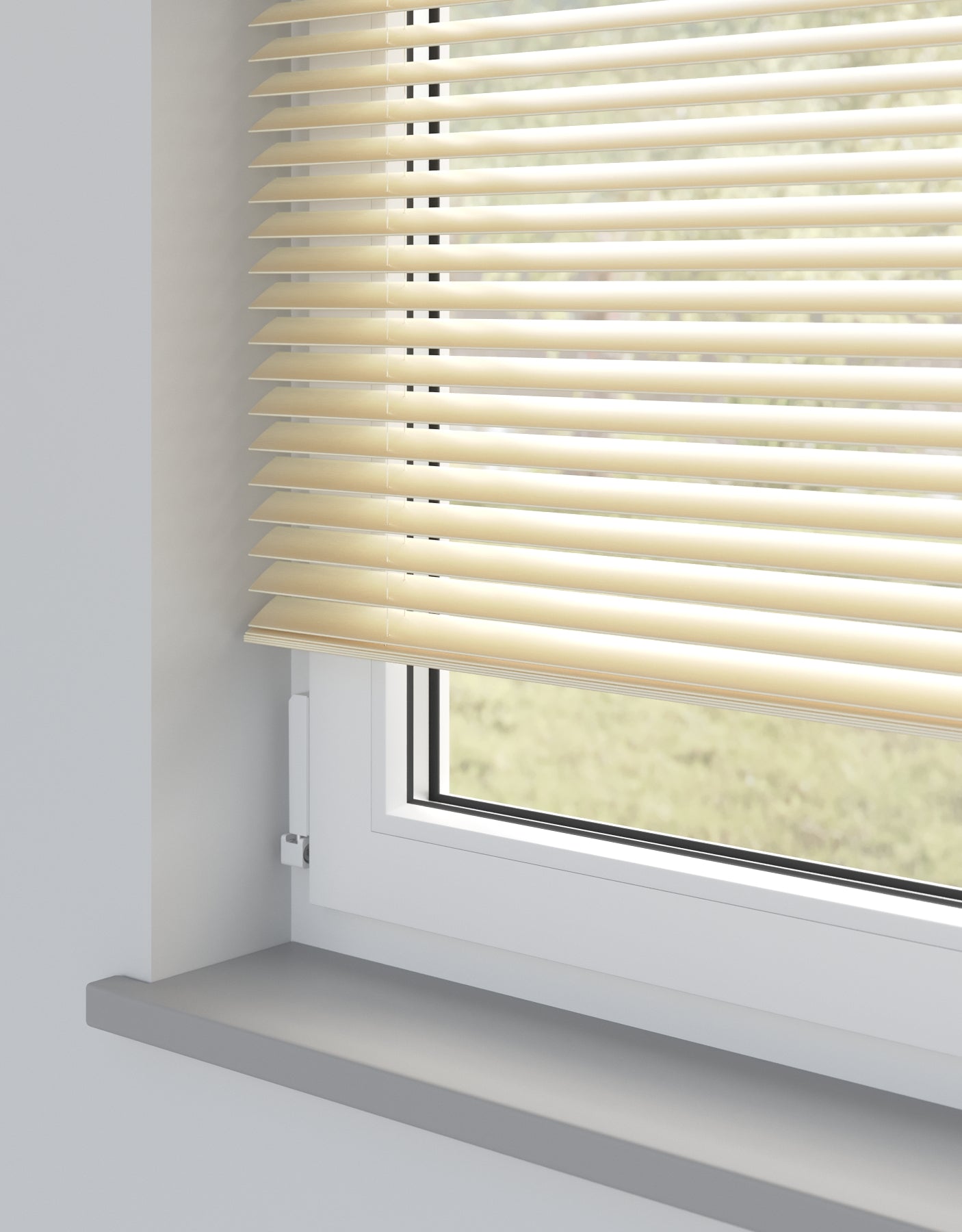 Almond Standard Metal Venetian Blind - Online Blinds Express