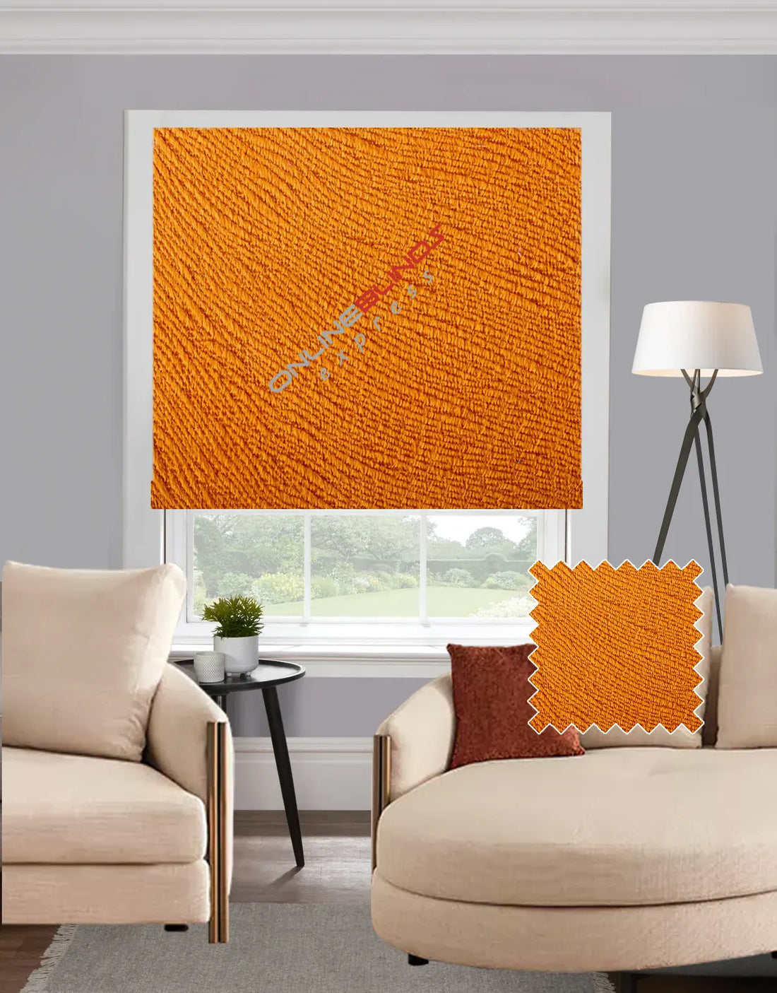 Mersin Marigold EB - Roman Blind - Online Blinds Express