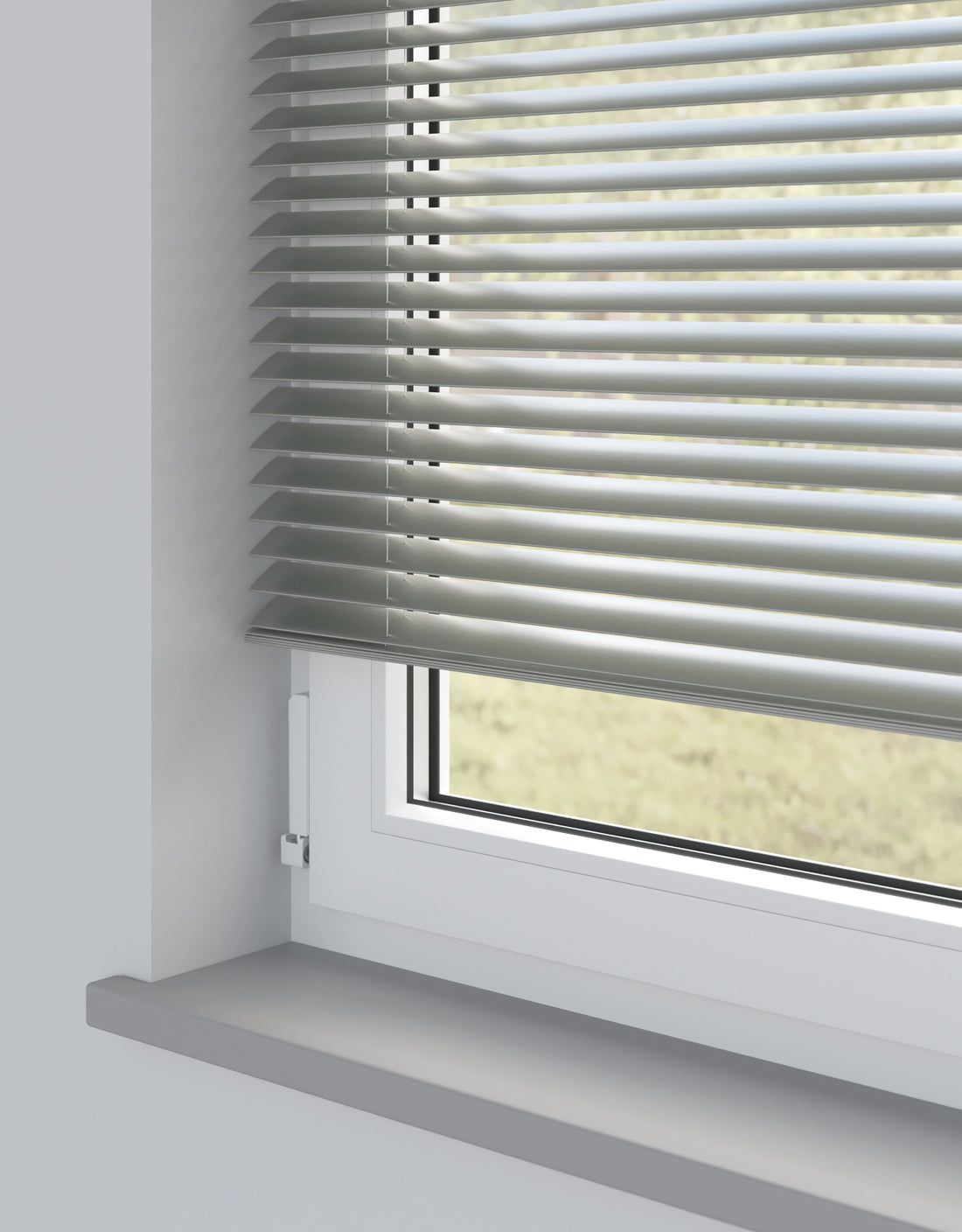 Mid Grey Standard Metal Venetian Blind - Online Blinds Express