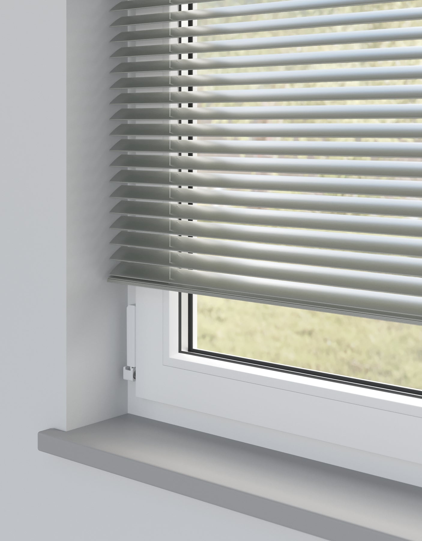 Mid Grey Standard Metal Venetian Blind
