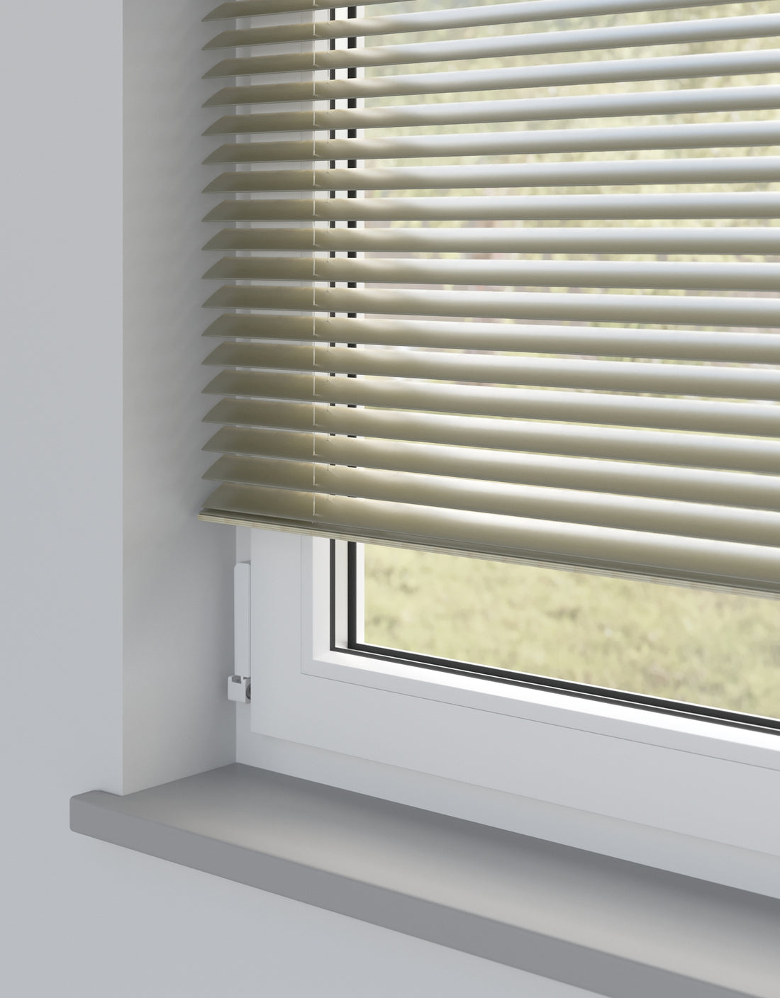 Natural Taupe Standard Metal Venetian Blind - Online Blinds Express