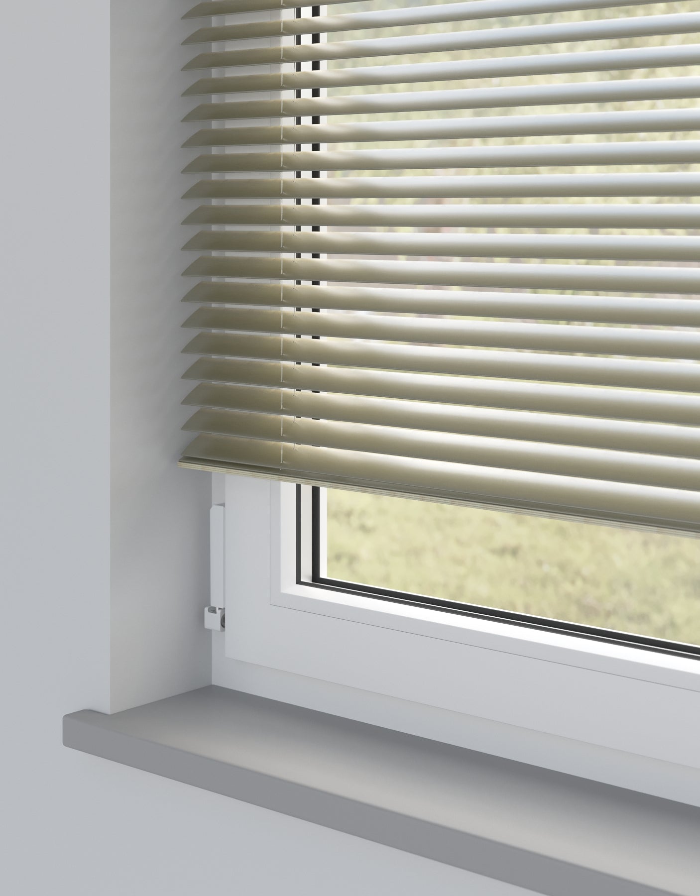 Natural Taupe Standard Metal Venetian Blind