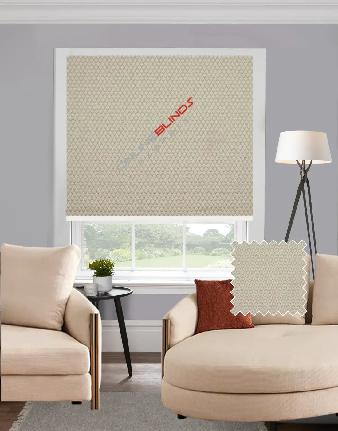 Nora Cream EB - Roma Blind - Online Blinds Express