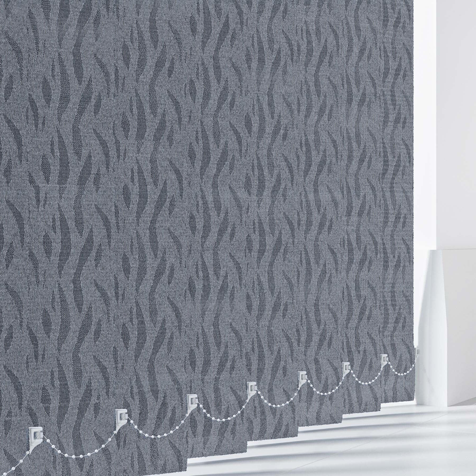 Oasis Silver - Vertical Blinds