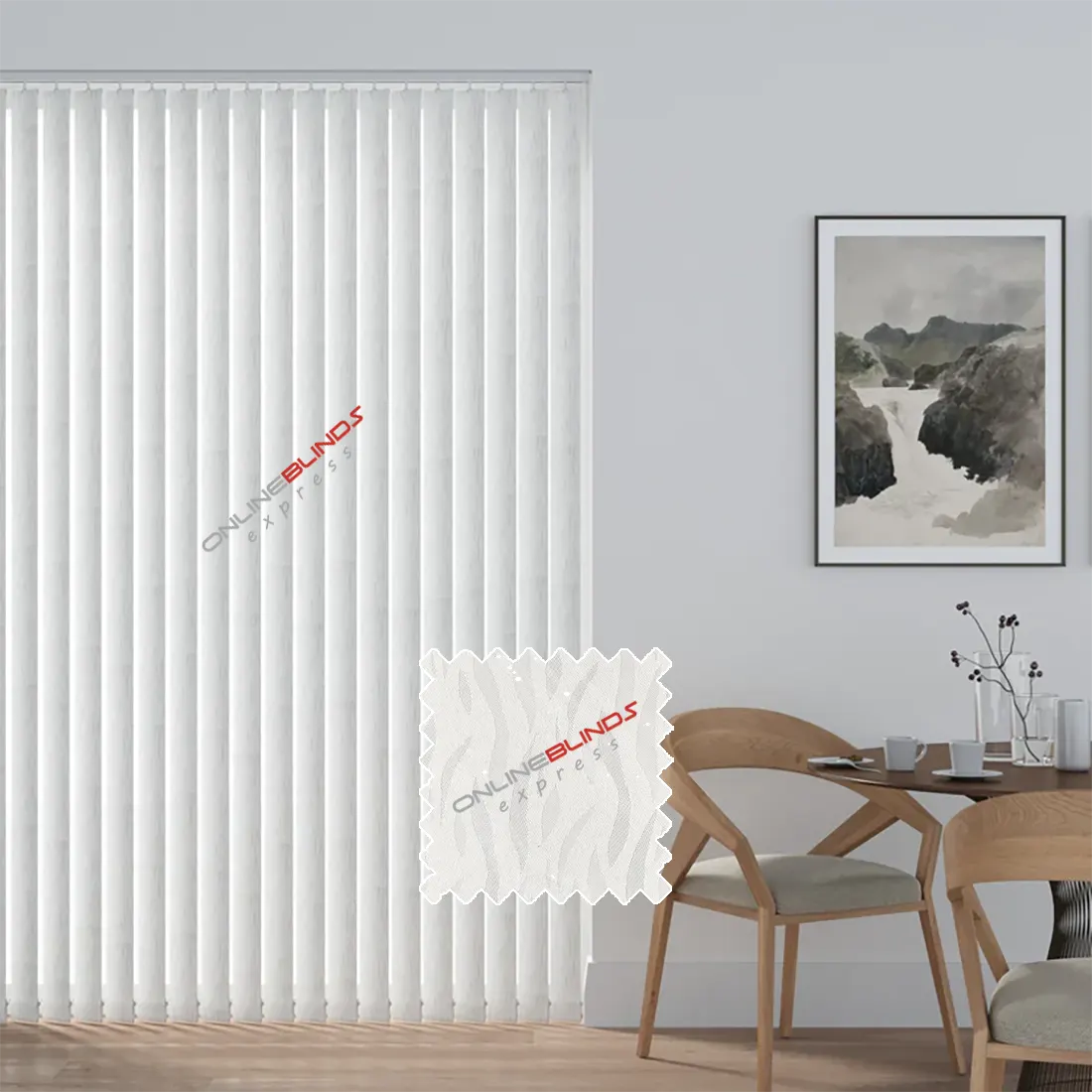 Oasis White - Replacement Slats - Online Blinds Express