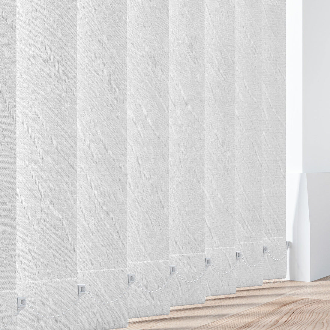 Pacific White - Replacement Slats - Online Blinds Express