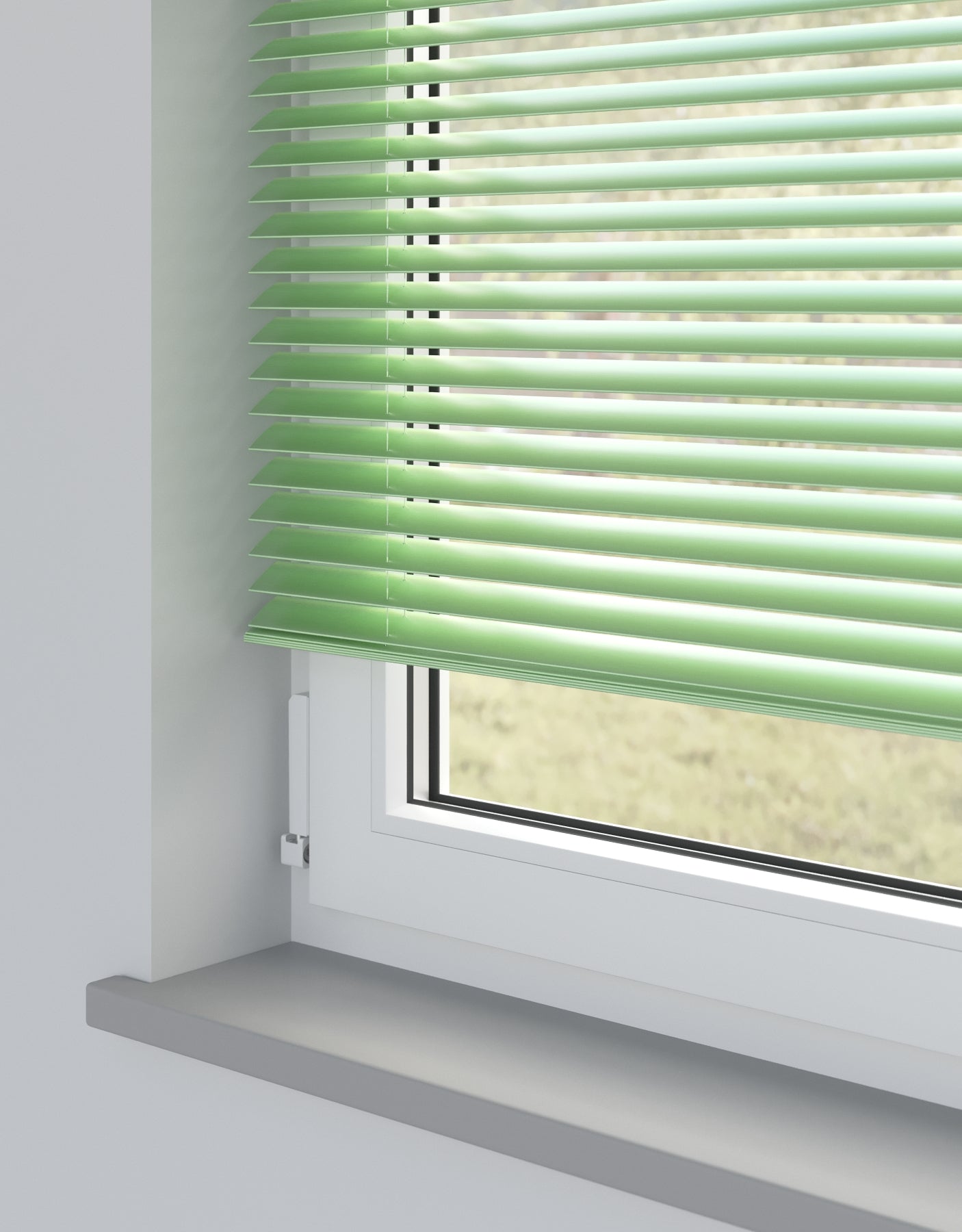 Pistachio Standard Metal Venetian Blind - Online Blinds Express