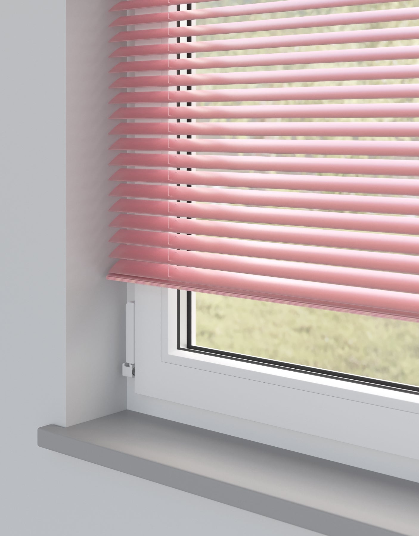 Pretty Pink Standard Metal Venetian Blind