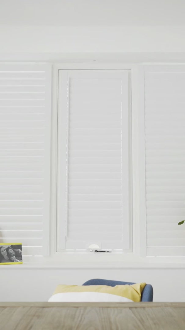 Sierra, Ice White Perfect Fit Shutter Blind
