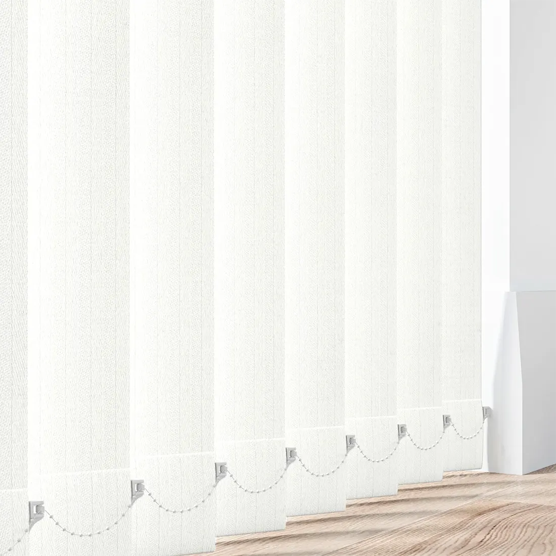 Rome Snow - White Replacement Slats - Online Blinds Express