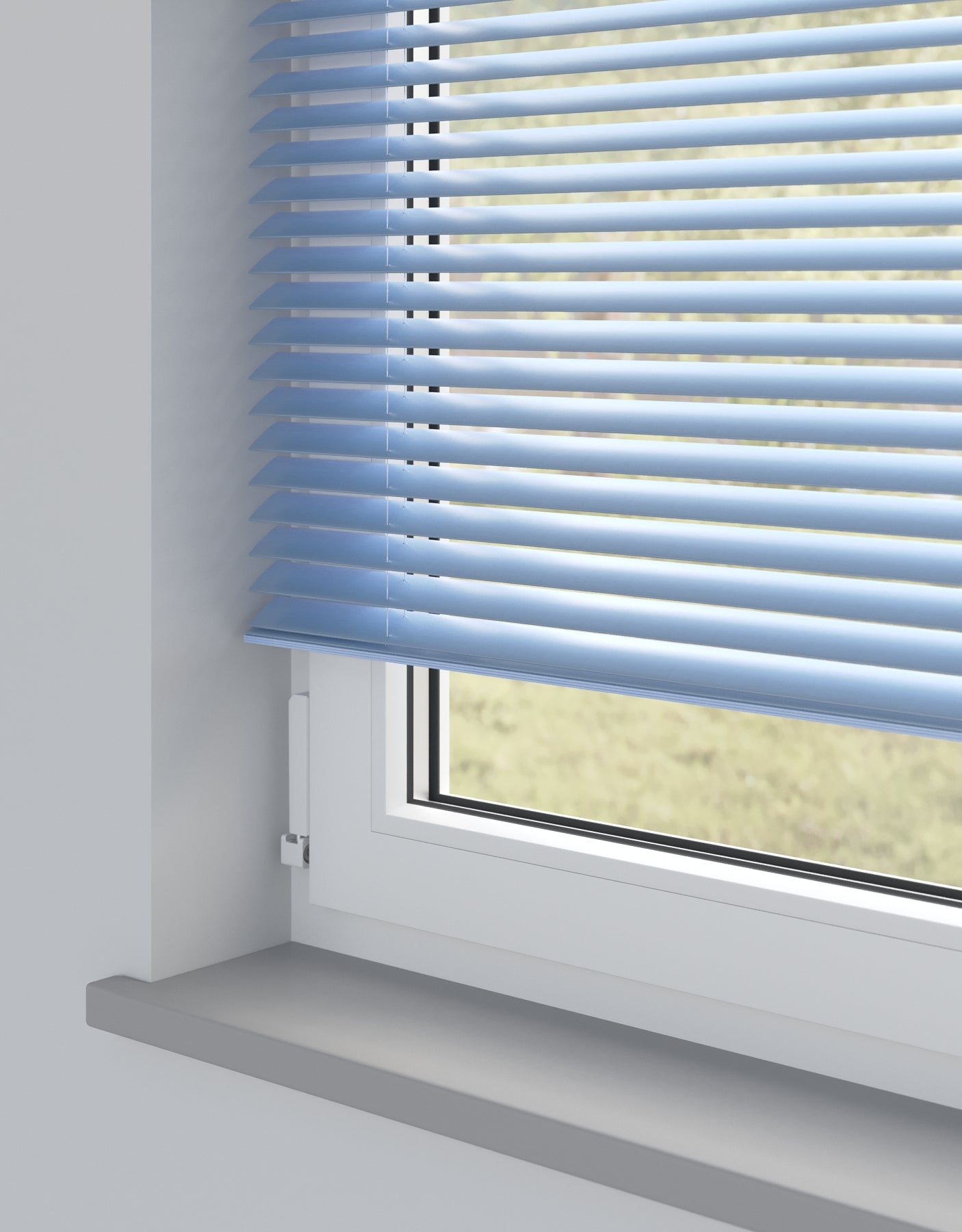 Sea Blue Standard Metal Venetian Blind