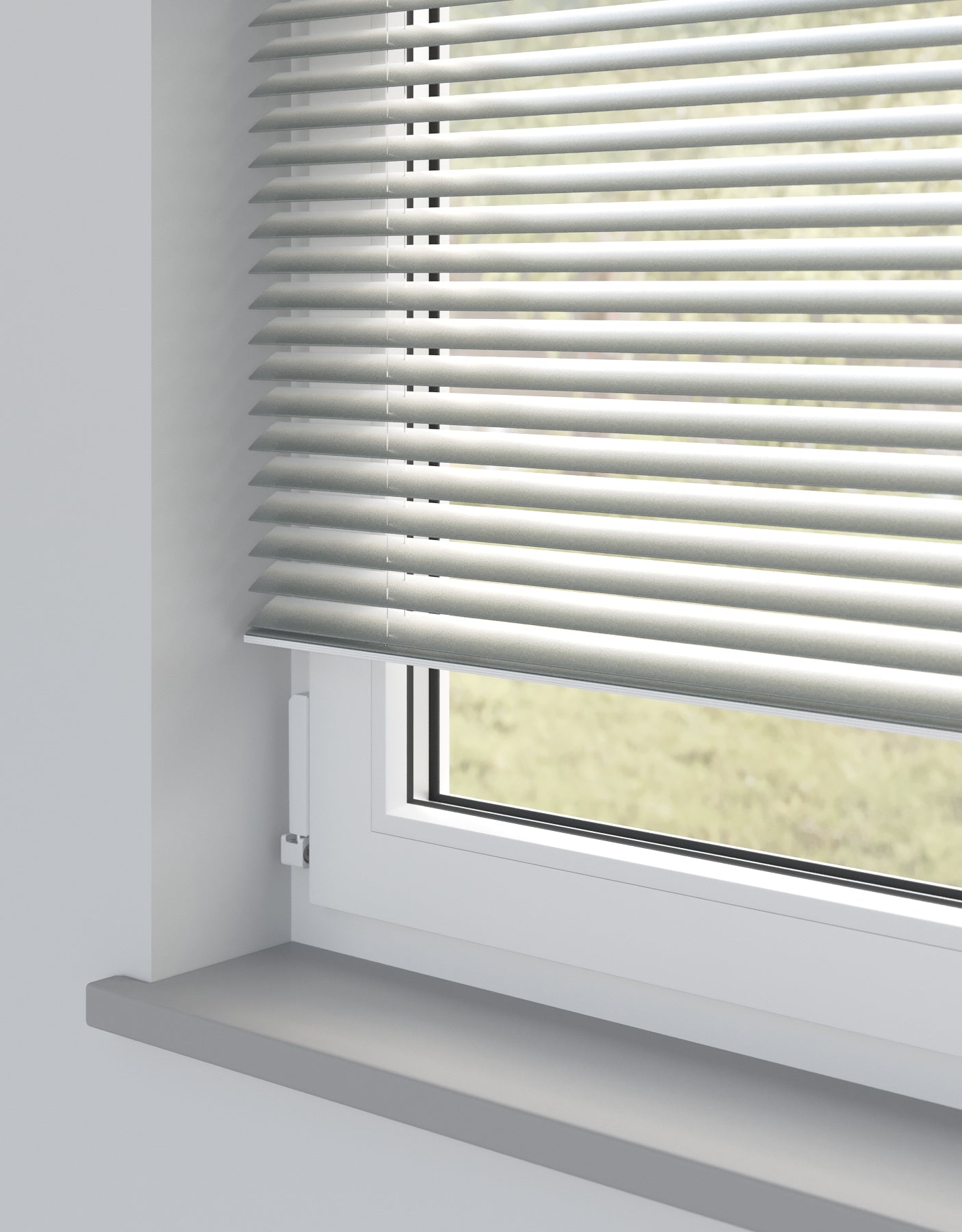 Silver Lustre Special Metal Venetian Blind