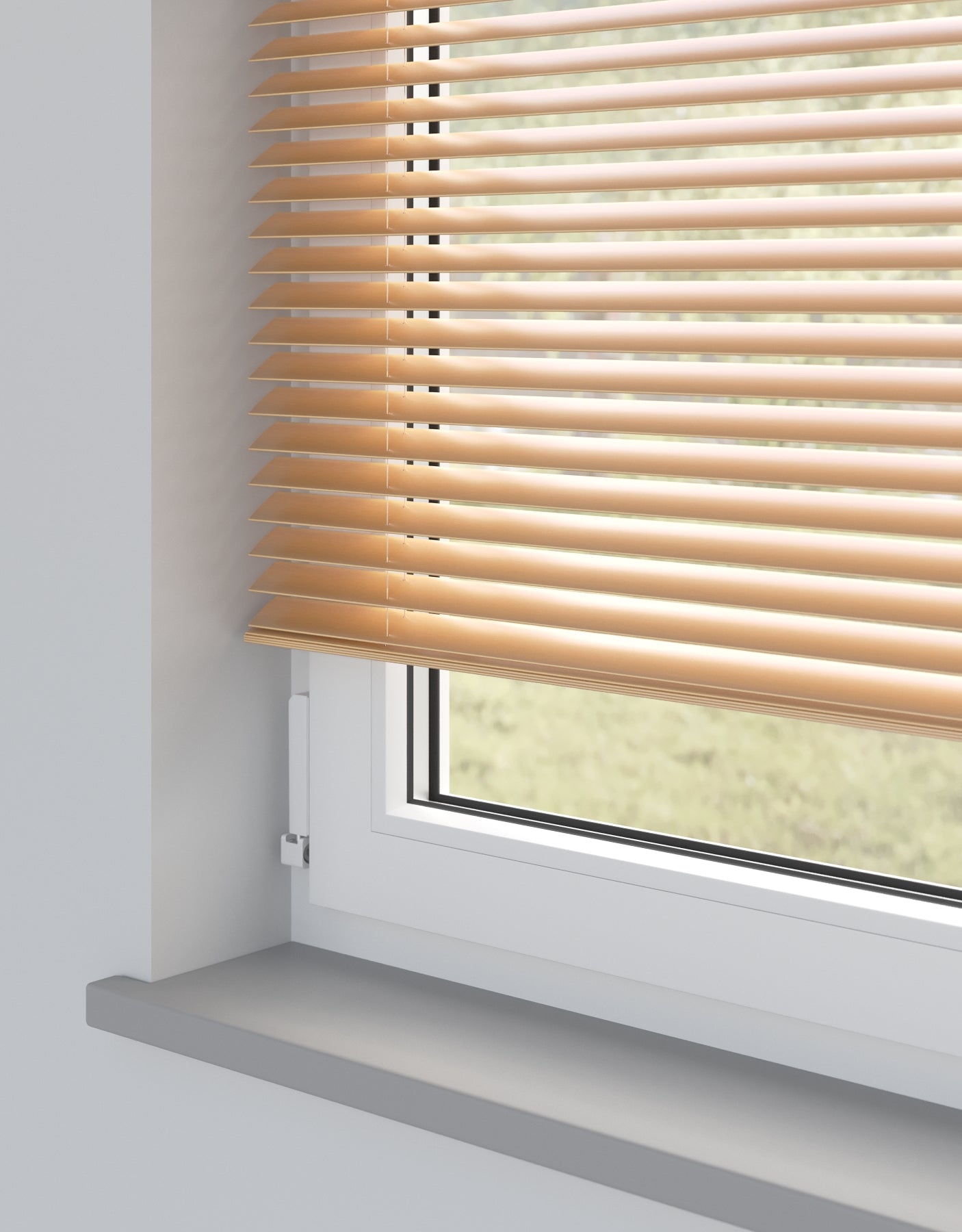Soft Orange Standard Metal Venetian Blind