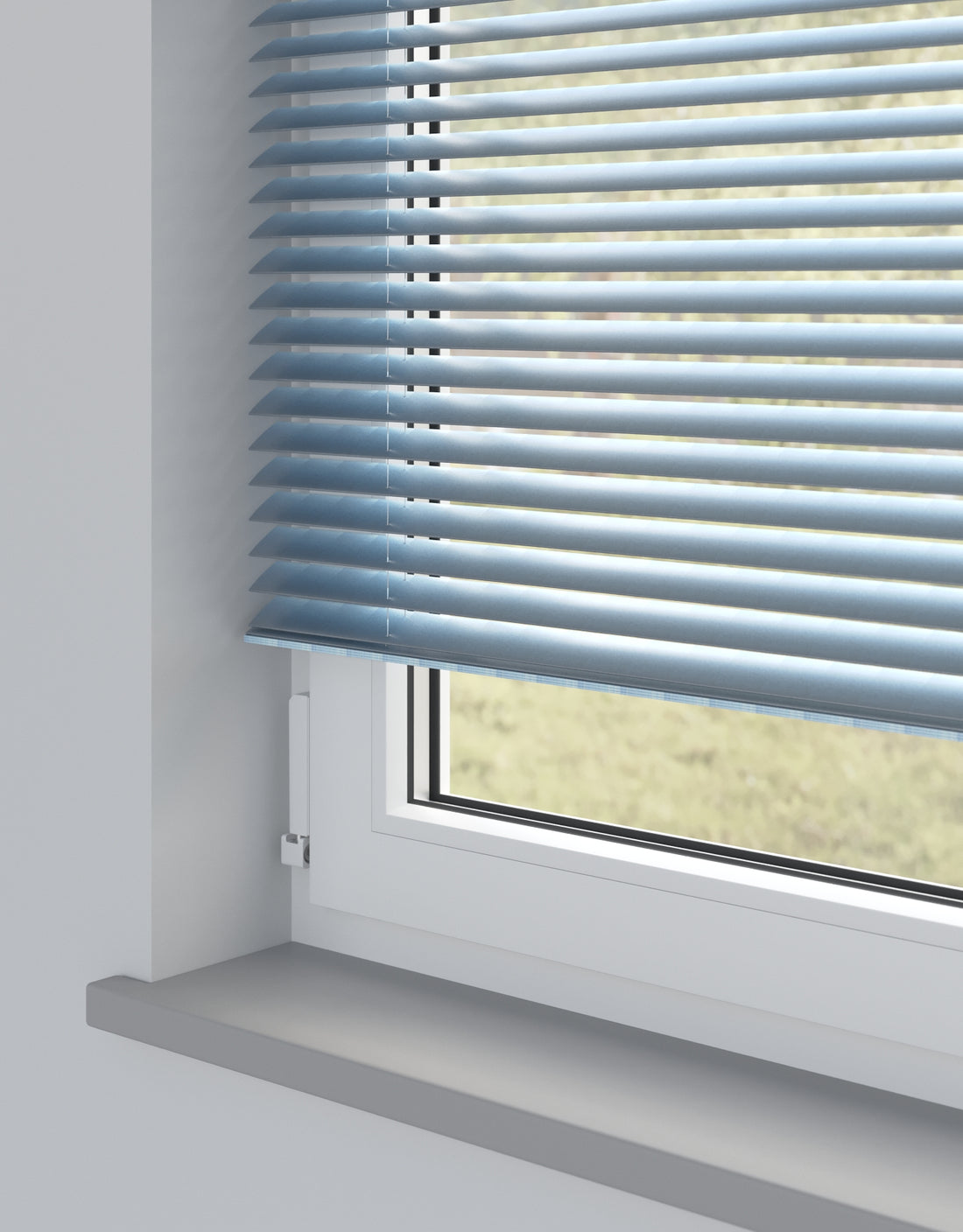 Sparkle Blue Standard Metal Venetian Blind - Online Blinds Express