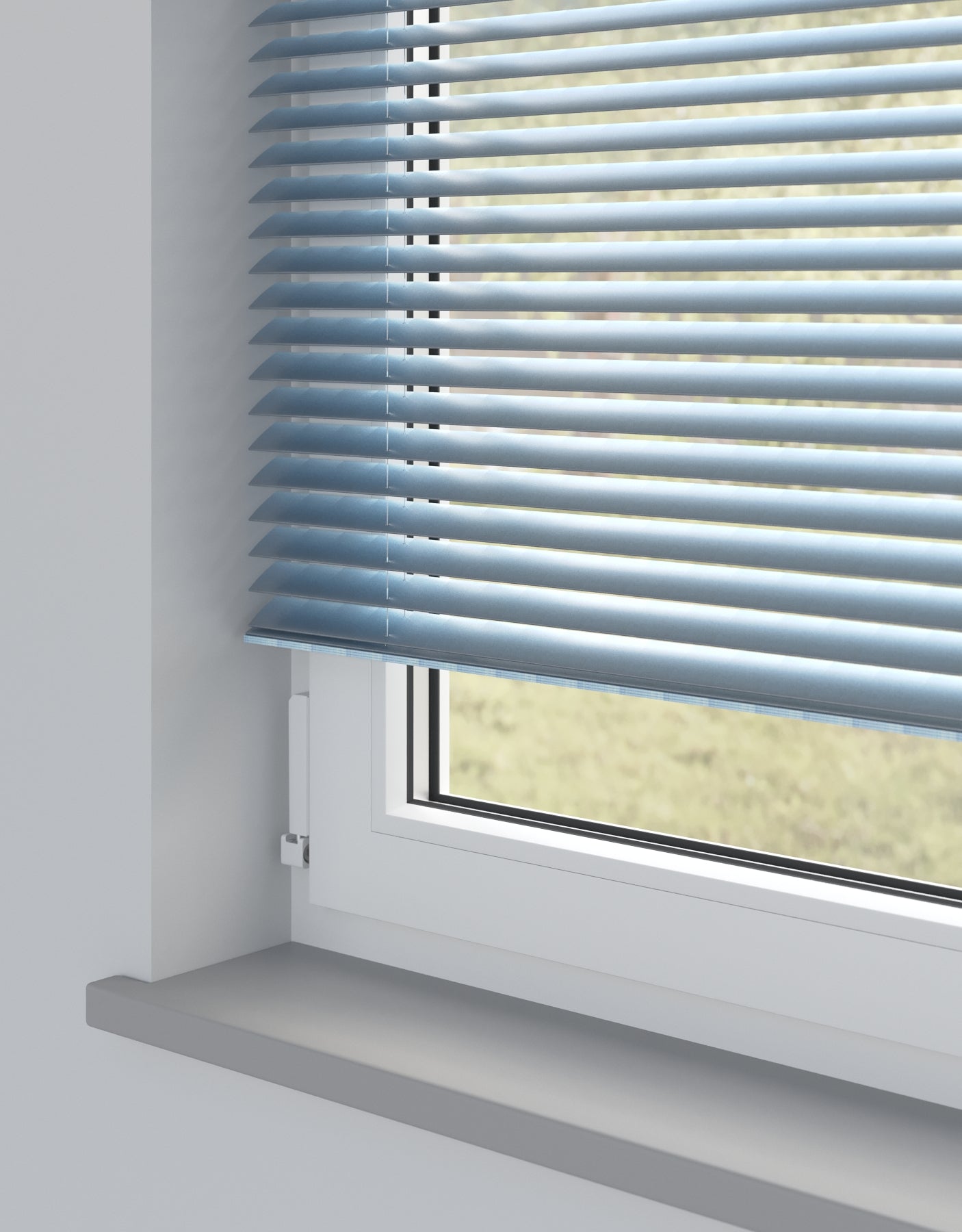 Sparkle Blue Standard Metal Venetian Blind