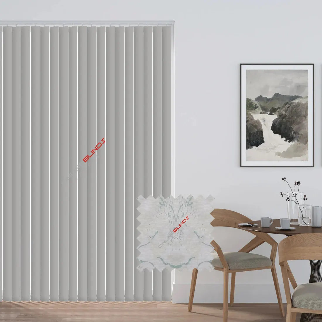 TANGO APPLE – PVC WATERPROOF BLACKOUT VERTICAL BLINDS