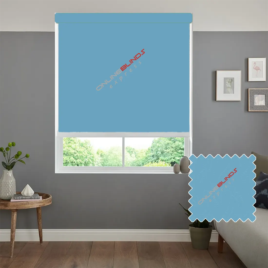 UNILUX TOPAZ – WATERPROOF BLACKOUT ROLLER BLIND - Online Blinds Express