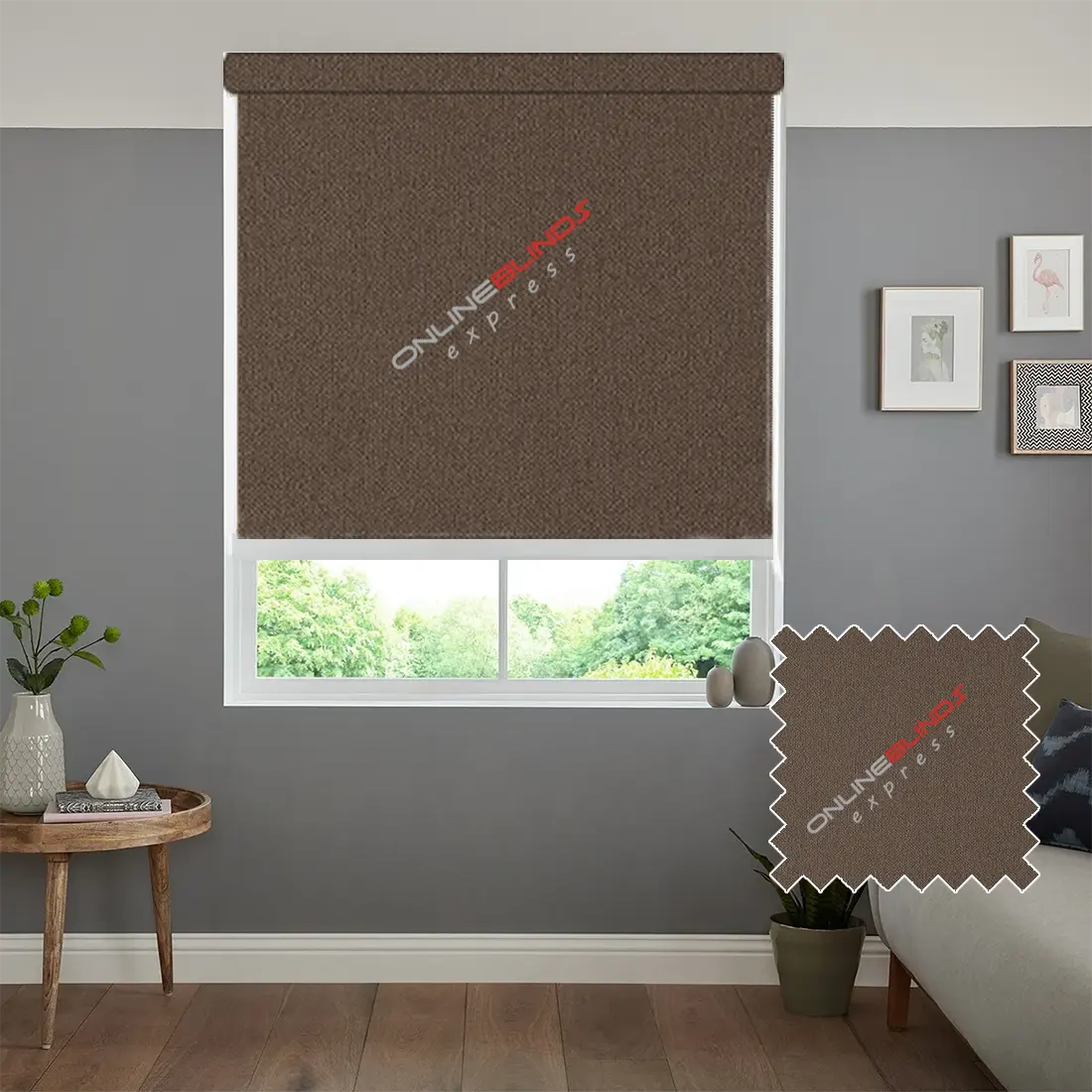 UNITY ACORN MOTORISED ROLLER BLIND - Online Blinds Express
