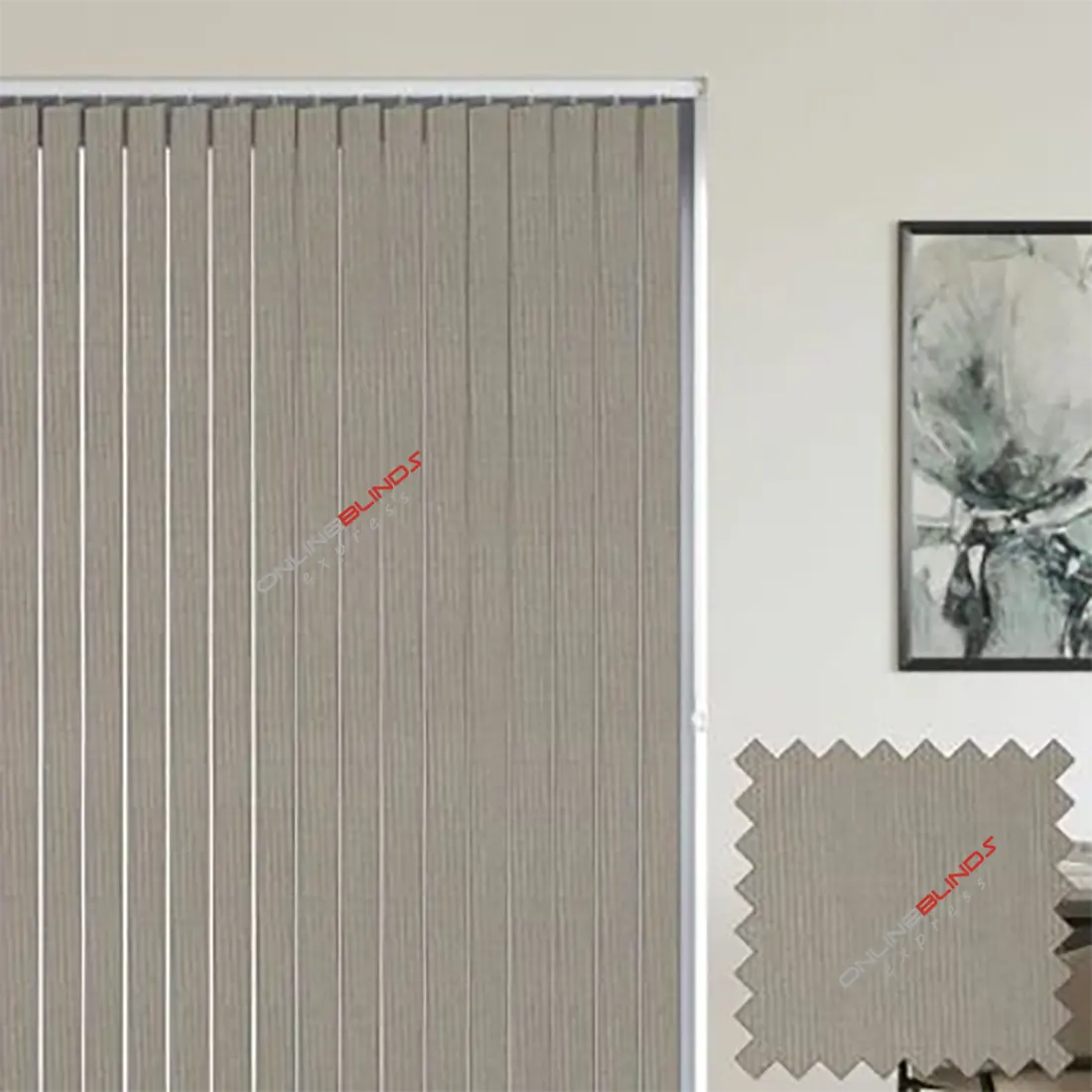 Unity Bamboo - Greige Replacement Slats - Online Blinds Express