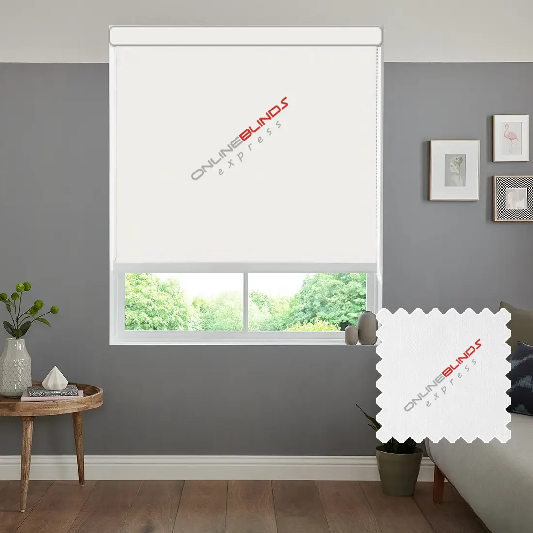 UNITY ICE – NON BLACKOUT ROLLER BLIND - Online Blinds Express