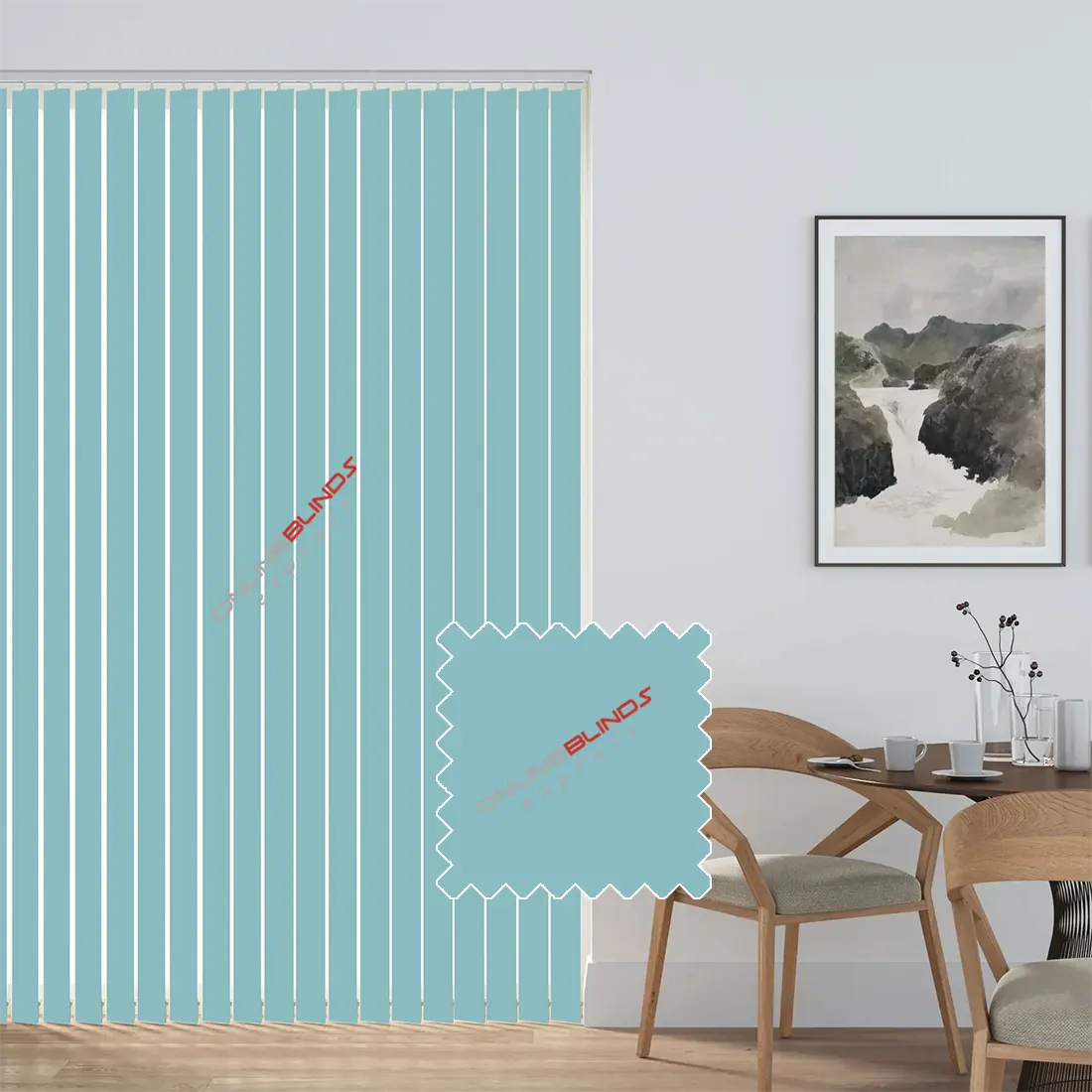 Unity Pond - Blue Replacement Slats - Online Blinds Express