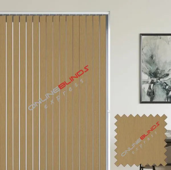 Unity Sand - Beige Vertical Blinds