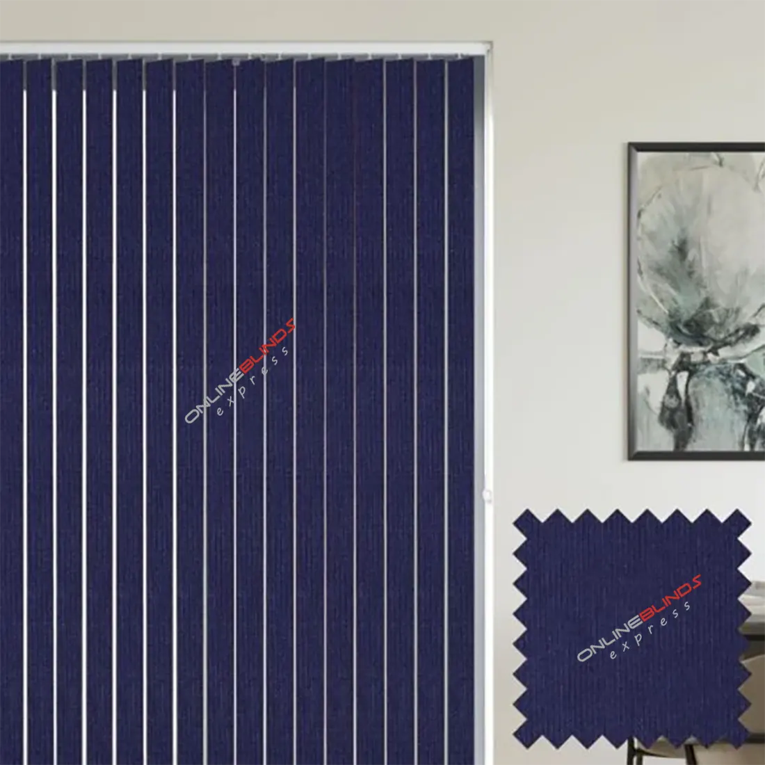 Unity Sea - Blue Replacement Slats - Online Blinds Express