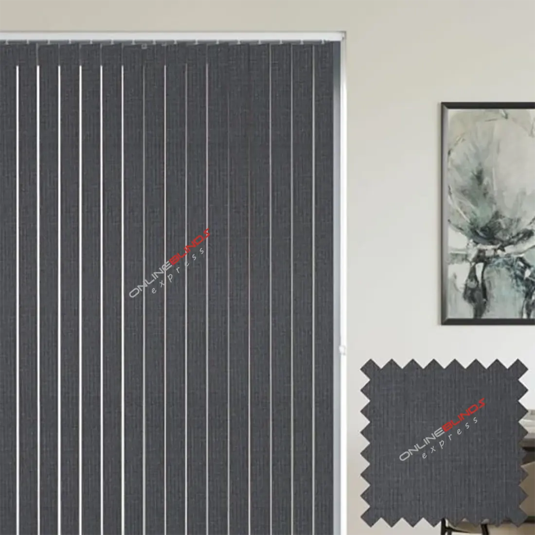 Unity Stone - Grey Replacement Slats - Online Blinds Express