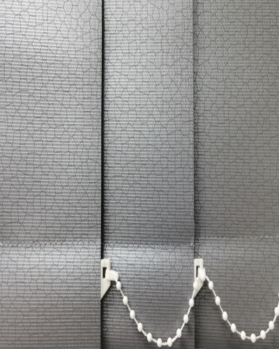 VEGA GRAPHITE - PVC BLACKOUT VERTICAL BLINDS