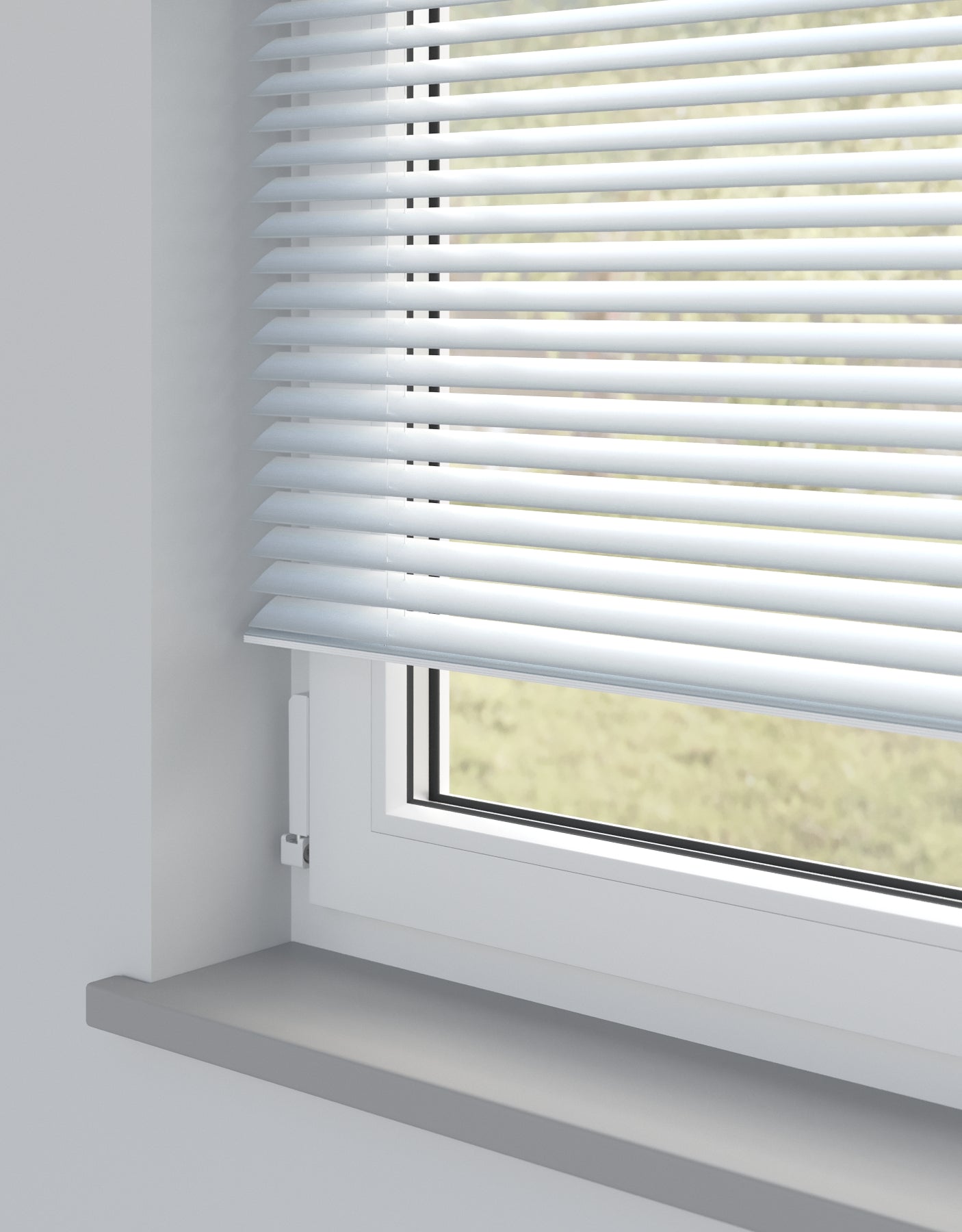 White Standard Metal Venetian Blind