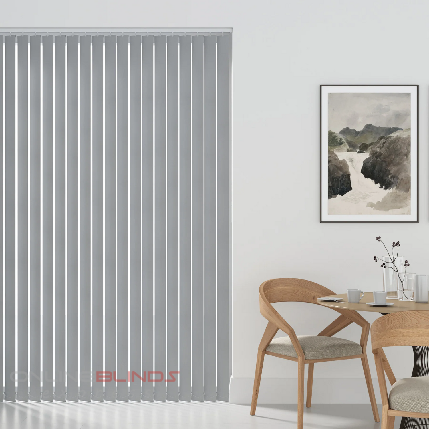 Aqualush Grey PVC Replacement Slats