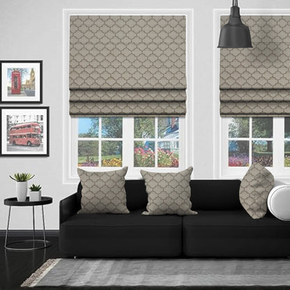 Alhambra Taupe EB - Roman Blind